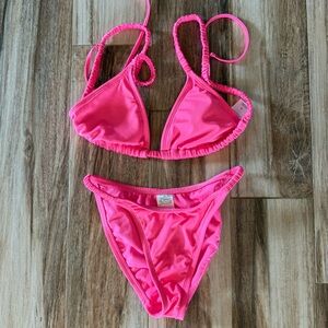 Vibrant Pink Bikini Set